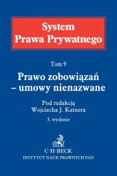 Prawo zobowiązań umowy nienazwane Tom 9 Prawo zobowiązań umowy nienazwane Tom 9