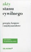 Akty stanu cywilnego Akty stanu cywilnego
