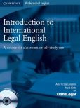 Introduction to International Legal English Student's Book + 2CD Introduction to International Legal English Student's Book + 2CD