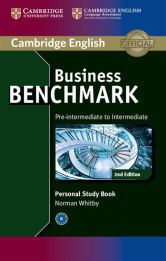 Business Benchmark Pre-intermediate to Intermediate Personal Study Book Business Benchmark Pre-intermediate to Intermediate Personal Study Book