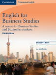 English for Business Studies Student's Book English for Business Studies Student's Book