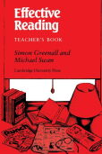 Effective Reading Teacher's Book Effective Reading Teacher's Book