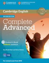 Complete Advanced Student's Book without answers z płytą CD Complete Advanced Student's Book without answers z płytą CD