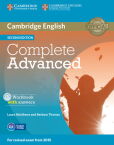 Complete Advanced Workbook with answers + CD Complete Advanced Workbook with answers + CD