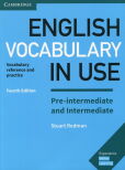 English Vocabulary in Use Pre-intermediate and Intermediate with answers English Vocabulary in Use Pre-intermediate and Intermediate with answers