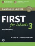 Cambridge English First for Schools 3 with answers with Audio Cambridge English First for Schools 3 with answers with Audio