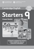 Cambridge English Young Learners 9 Starters Answers Booklet Cambridge English Young Learners 9 Starters Answers Booklet