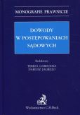Dowody w postępowaniach sądowych Dowody w postępowaniach sądowych