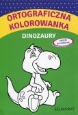 Ortograficzna kolorowanka Dinozaury Ortograficzna kolorowanka Dinozaury