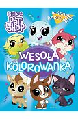 Littlest Pet Shop. Wesoła kolorowanka z naklejkami Littlest Pet Shop. Wesoła kolorowanka z naklejkami