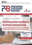 Samoocena systemu kontroli zarządczej w środowisku informatycznym rachunkowości w jsfp Samoocena systemu kontroli zarządczej w środowisku informatycznym rachunkowości w jsfp