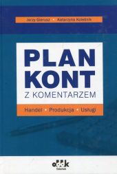 Plan kont z komentarzem Plan kont z komentarzem