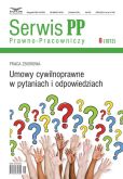 Umowy cywilnoprawne w pytaniach i odpowiedziach Umowy cywilnoprawne w pytaniach i odpowiedziach