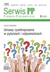 Umowy cywilnoprawne w pytaniach i odpowiedziach Umowy cywilnoprawne w pytaniach i odpowiedziach