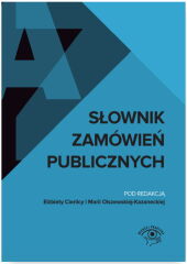Słownik zamówień publicznych Słownik zamówień publicznych