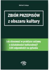 Zbiór przepisów z obszaru kultury Zbiór przepisów z obszaru kultury