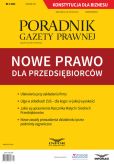 Nowe prawo dla przedsiębiorców Nowe prawo dla przedsiębiorców
