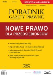Nowe prawo dla przedsiębiorców Nowe prawo dla przedsiębiorców