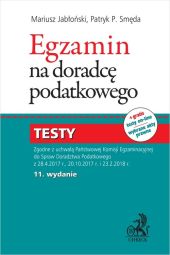 Egzamin na doradcę podatkowego Testy Egzamin na doradcę podatkowego Testy