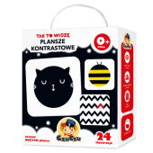CzuCzu Tak to widzę Plansze kontrastowe 0+ CzuCzu Tak to widzę Plansze kontrastowe 0+