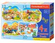4x1 Contour Puzzle 8-12-15-20 Four Seasons 4x1 Contour Puzzle 8-12-15-20 Four Seasons