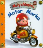 Motor Marka Mały chłopiec Motor Marka Mały chłopiec