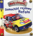 Samochód rajdowy Rafała Mały chłopiec Samochód rajdowy Rafała Mały chłopiec
