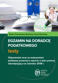 Egzamin na doradcę podatkowego Testy Egzamin na doradcę podatkowego Testy