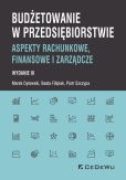 Budżetowanie w przedsiębiorstwie Budżetowanie w przedsiębiorstwie