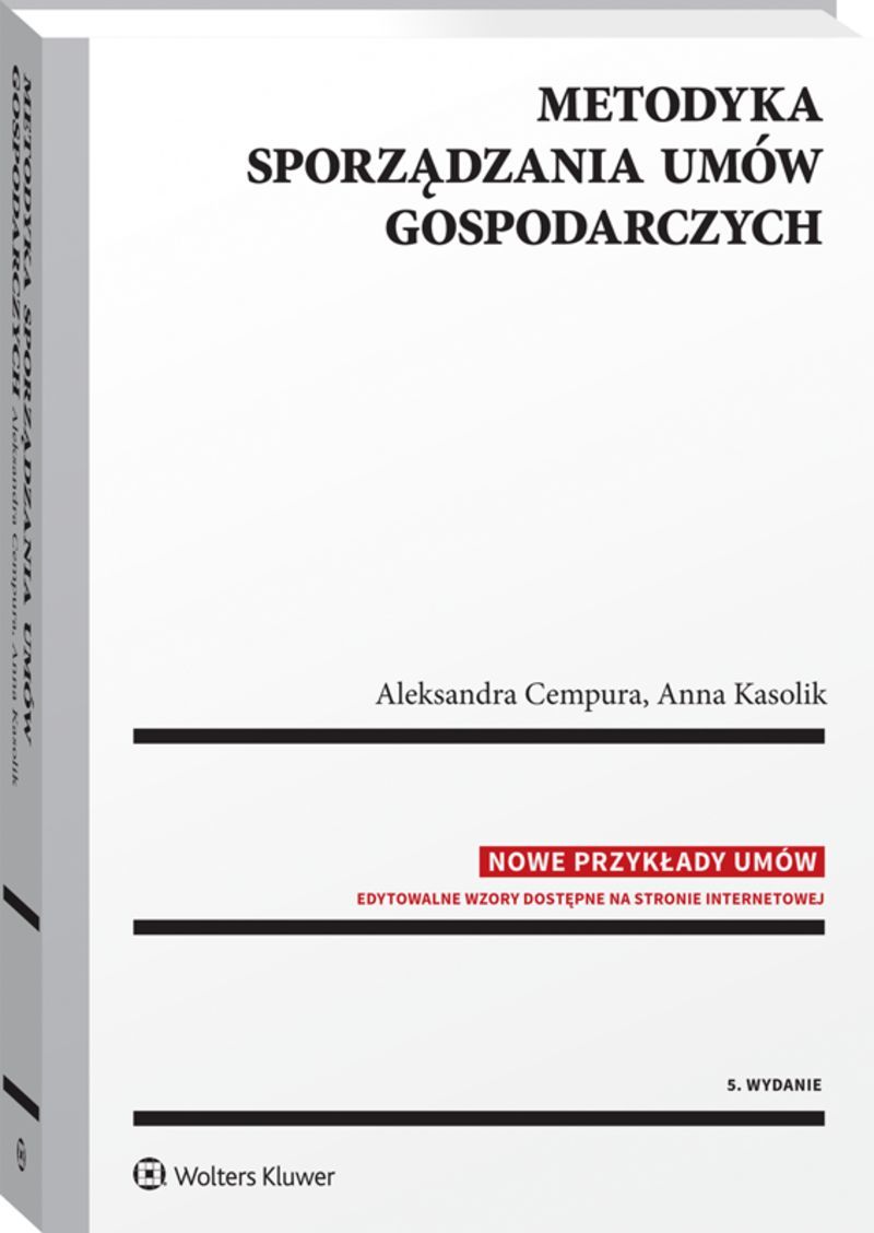 Metodyka Sporządzania Umów Gospodarczych 2018 Druk Pdf Profinfopl