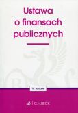 Ustawa o finansach publicznych Ustawa o finansach publicznych