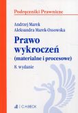 Prawo wykroczeń materialne i procesowe Prawo wykroczeń materialne i procesowe