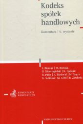 Kodeks spółek handlowych Komentarz Kodeks spółek handlowych Komentarz