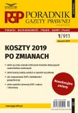 Koszty 2019 po zmianach Koszty 2019 po zmianach