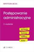 Postępowanie administracyjne Pytania Kazusy Tablice Testy Postępowanie administracyjne Pytania Kazusy Tablice Testy