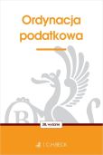 Ordynacja podatkowa Ordynacja podatkowa