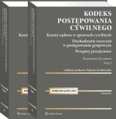 Kodeks postępowania cywilnego. Komentarz do zmian 2019. Tom I i II Kodeks postępowania cywilnego. Komentarz do zmian 2019. Tom I i II