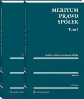 MERITUM Prawo spółek. Tom I i II MERITUM Prawo spółek. Tom I i II