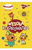 Kot-o-ciaki Wesoła kolorowanka z naklejkami Kot-o-ciaki Wesoła kolorowanka z naklejkami