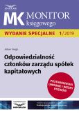 Odpowiedzialność członków zarządu spółek kapitałowych Odpowiedzialność członków zarządu spółek kapitałowych