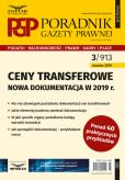 Ceny transferowe. Nowa dokumentacja w 2019 r Ceny transferowe. Nowa dokumentacja w 2019 r