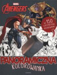 Marvel Avengers Panoramiczna kolorowanka Marvel Avengers Panoramiczna kolorowanka