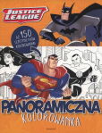 Justice League Panoramiczna kolorowanka Justice League Panoramiczna kolorowanka