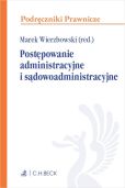 Postępowanie administracyjne i sądowoadministracyjne Postępowanie administracyjne i sądowoadministracyjne