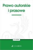 Prawo autorskie i prasowe Prawo autorskie i prasowe