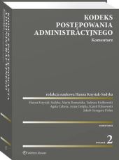 Kodeks postępowania administracyjnego. Komentarz Kodeks postępowania administracyjnego. Komentarz