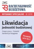 Likwidacja jednostki budżetowej Likwidacja jednostki budżetowej