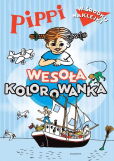 Pippi Wesoła kolorowanka z naklejkami Pippi Wesoła kolorowanka z naklejkami