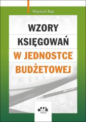Wzory księgowań w jednostce budżetowej Wzory księgowań w jednostce budżetowej