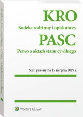 Kodeks rodzinny i opiekuńczy. Prawo o aktach stanu cywilnego. Przepisy Kodeks rodzinny i opiekuńczy. Prawo o aktach stanu cywilnego. Przepisy